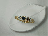 Circle Rube Gold Polished Bangle